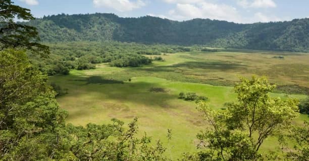 Drive Ngurdoto Crater
