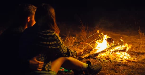 Campfire Evenings Under Stars