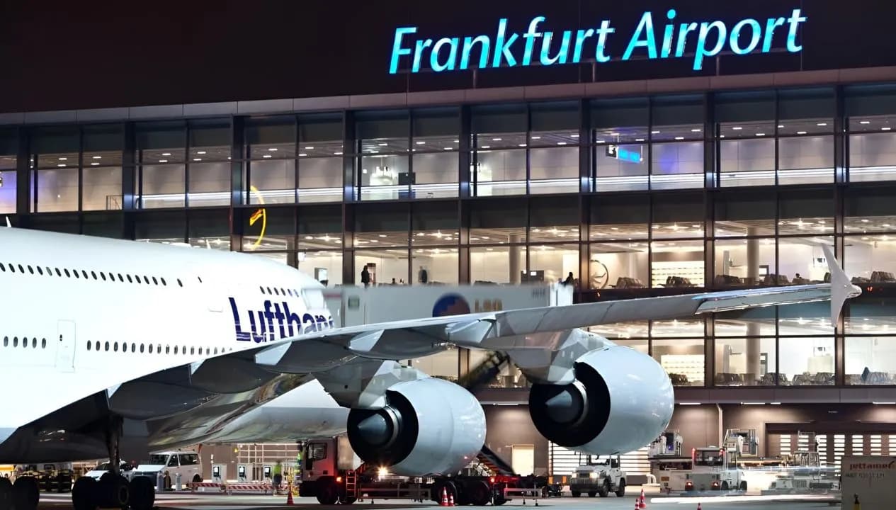 Flying from Frankfurt